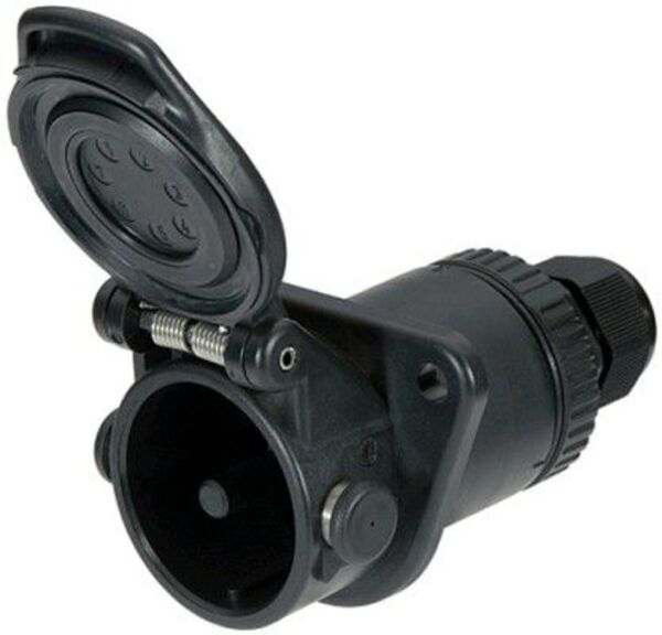 Fiche ABS/EBS  7 polig 24V - aansluitingen met vijs