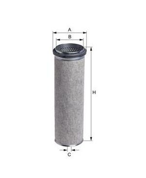 Filtre a air int.  ( Filtre ext. E116L,P181087)