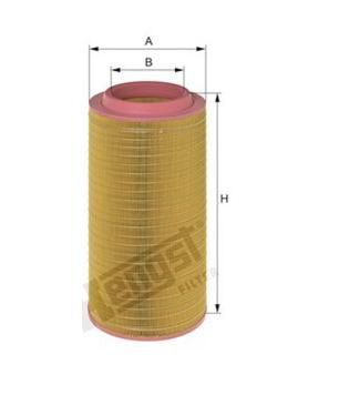 Luchtfilter buiten ( Binnen filter E630LS)