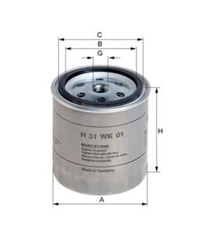 Filtre à carburant