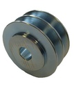 Dubbele poelie - riem 13 mm - Ø 75 mm