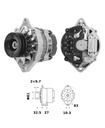Alternator Mahle MG530  14V - 65 A