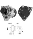 Alternateur Mahle MG157  14V - 90 A