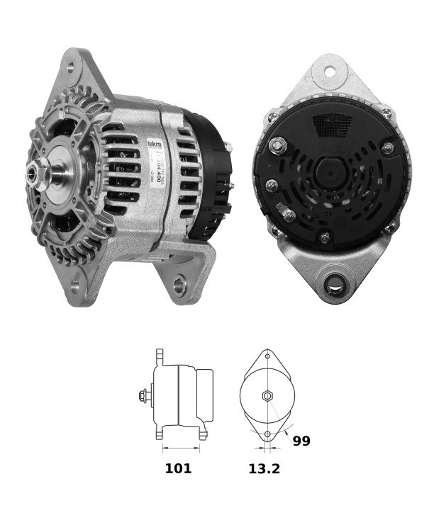 Alternator Mahle MG139  14V - 150 A