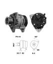 Alternator Mahle MG443  14V - 120 A