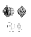 Alternator Iskra  12V - 120 A