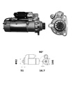 Démarreur Iskra  6,5 Kw - 12V - 11D