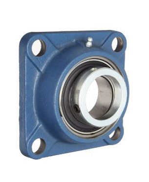 Palier carré - 235 x 235 x 25 - roulement - 90 x 160 x 96,0