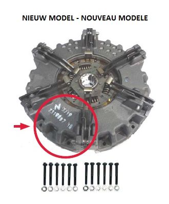 Mécanisme double avec disque avancement organique