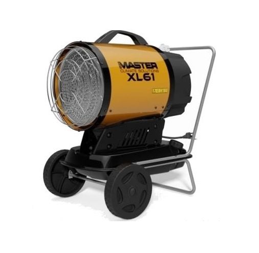 Warmtekanon 17 kW MASTER met Wielen