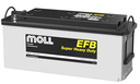 Batterij EFB 135AH - 514x175x210 - Plus links (=635.43A)