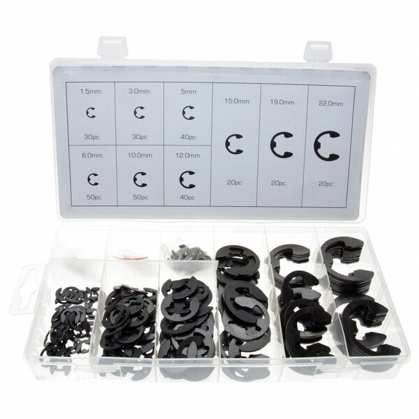 Assortiment E-clips - 300st