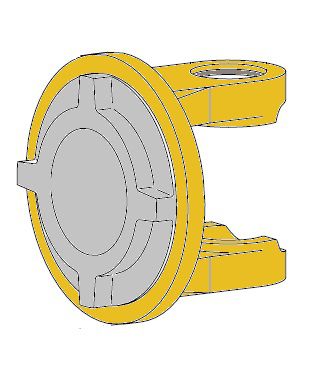 Mâchoire à bride W2200 - IFM/R - IFM/L