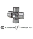 Croisillon 35x106,5  graisseur centrall (67,5°)