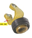 Mâchoire avec verrouillage rapide ASGE 1.3/8" - 21 - AW 70° - SW 120°