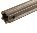 Profielbuis S4LH - 37,0 x 51,0 - lengte 1000mm - gehard