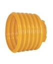 Coiffe pour SD15 - Ø158mm - 6 encoches - longueur 132mm