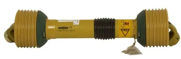 Complete Koppelingsas 1.3/8"-6 x 1.3/8"-6/ L= 1910  - buis S5H/S6