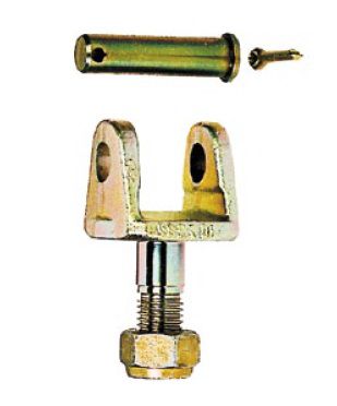 Kit fixation embout plat avec tige filetée agraset 369