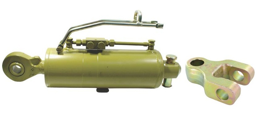 Hydraulisch derde punt CAT 3/90 - slag 250 mm - kogel Ø32,3 - gaffelkop Ø 32,3  --> 147KW
