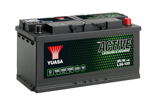 Batterie avec acide - 100AH - 353x175x190
