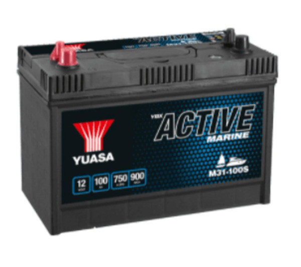 Batterie avec acide - 100 AH - 330x173x240