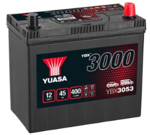Batterij 12V - 45AH - 238x129x225