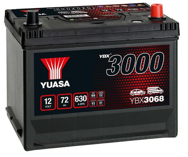 Batterie 12V - 72AH - 269x174x223
