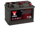 Batterie 12V - 76AH - 278x175x190 - Plus à  Droite