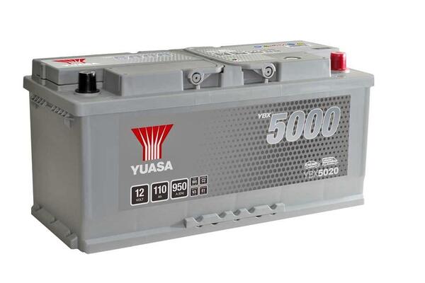 Batterij 12V - 110AH - 394x175x190