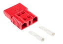 Connector mannelijk - vrouwelijk - 150A - Rood (24v)