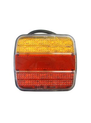 [AEBB36SLIMLED/2] feux arrière 12/24V LED - clignoteur - stop - position -107 x 107 x 26