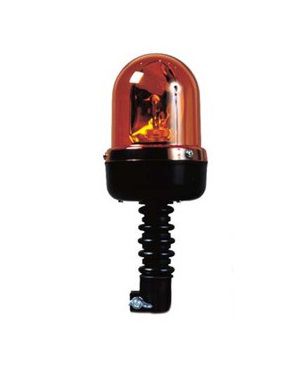 [AEBB530B-12V] Feu tournant - orange - 12 volt - Fixation sur tube