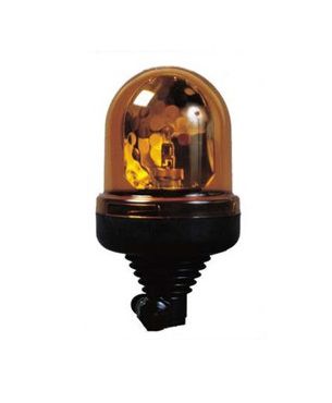 [AEBB535B-24V] Draailicht - oranje - 24 volt - buisbevestiging flexibel