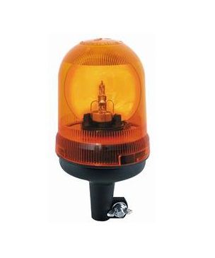 [AEBB540B-12V] Draailicht - oranje - 12 volt - buisbevestiging
