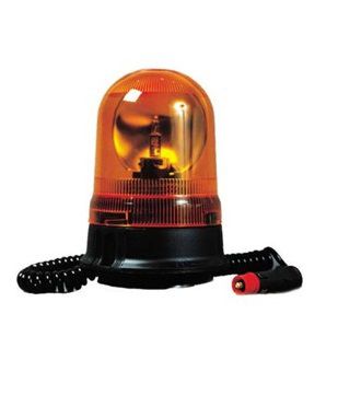[AEBB540M-24V] Draailicht - oranje - 24 volt - magnetische bevestiging