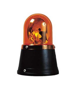 [AEBB560-12V] Draailicht - oranje - 12 volt - vlakke bevestiging