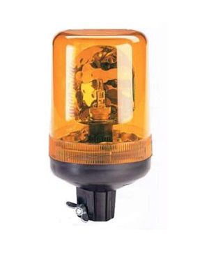 [AEBB590-12V] Draailicht - oranje - 12 volt - buisbevestiging
