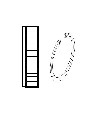 [BOND240080061] Kit RF sluiting voor 1.3/8" - 80° -  SFT 8