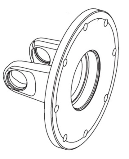 [BOND253089001] Mâchoire à plateau FV44 - ferrodo Ø 160 mm
