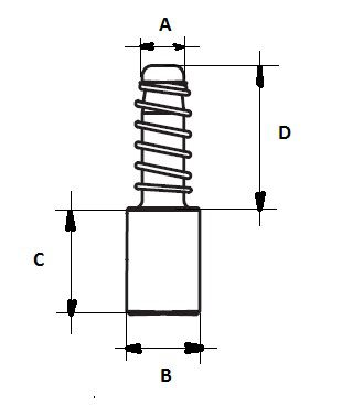 [BOND403000008] Kit drukknop 29 x 28 x 8 x 16