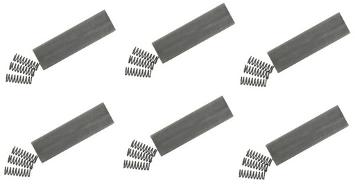 [BOND4211L0001R06] Taquet avec ressorts  (set - 6 pieces)