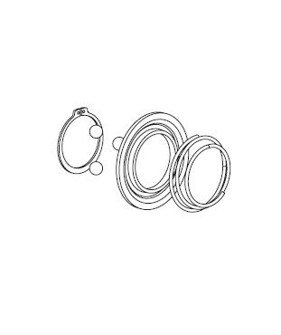 [BOND435000322R] Kit sluiting voor 1.3/8"