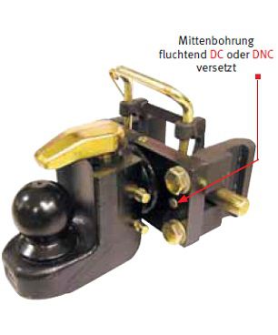 [CRAM8002598] Aanhangerkoppeling K80 - KI8894 - 225 x 80
