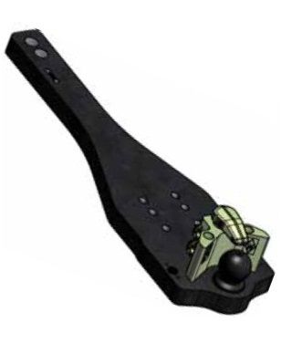 [CRAM8002900] Poutre inférieure avec boule KBA8368L - L = 925 mm