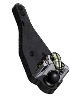 [CRAM8003286] Poutre inférieure avec boule KBA8310XL - L = 603 mm