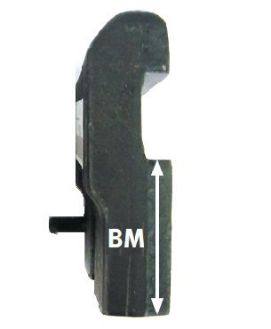 [CRAM8003622] Klauw rechts BM = 67 mm