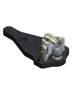 [CRAM8003683] Poutre inférieure avec boule KBA8308OAB - L = 337 mm