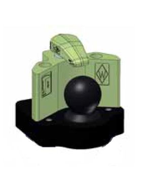 [CRAM8004682] Kit KBAW0 met kogel,plaat en sluiting