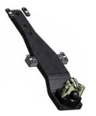 [CRAM8004710] Poutre inférieure avec boule KBA8344BWO - L = 1080 mm